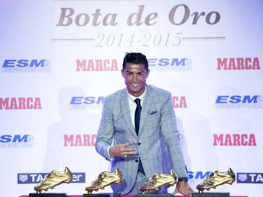 Scarpe di store ronaldo oro